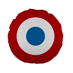 Roundel Of The French Air Force  Standard 15  Premium Round Cushions