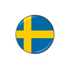 Flag Of Sweden Hat Clip Ball Marker (10 Pack)