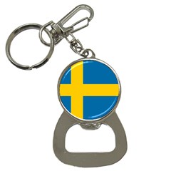 Flag Of Sweden Bottle Opener Key Chains