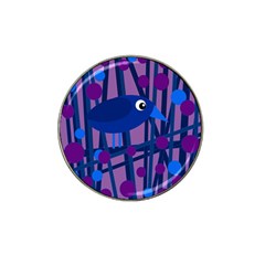 Purple Bird Hat Clip Ball Marker (10 Pack) by Valentinaart