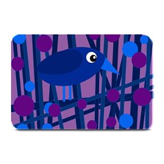 Purple Bird Plate Mats by Valentinaart