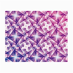 Purple Shatter Geometric Pattern Small Glasses Cloth by TanyaDraws