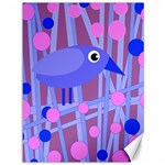 Purple and blue bird Canvas 36  x 48   35.26 x46.15  Canvas - 1