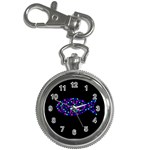 Purple fish Key Chain Watches Front