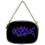 Purple fish Chain Purses (Two Sides)  Front