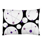 Decorative circles - purple Pillow Case (Two Sides) Front