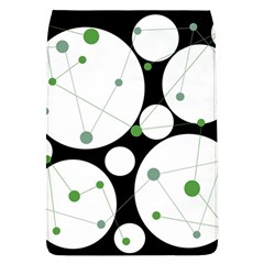 Decorative Circles - Green Flap Covers (l)  by Valentinaart
