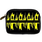 Yellow abstract pattern Digital Camera Cases Front