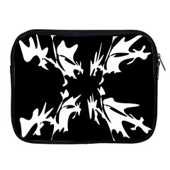 Black And White Pattern Apple Ipad 2/3/4 Zipper Cases by Valentinaart