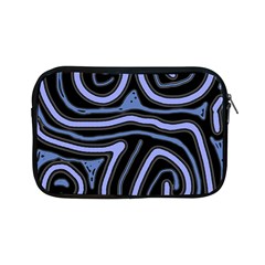 Blue Abstract Design Apple Ipad Mini Zipper Cases