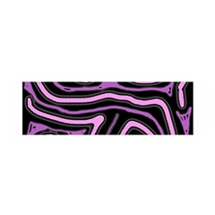 Purple Neon Lines Satin Scarf (oblong) by Valentinaart