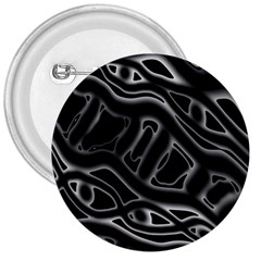 Black And White Decorative Design 3  Buttons by Valentinaart