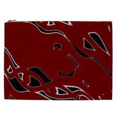 Decorative Abstract Art Cosmetic Bag (xxl) 