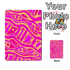 Pink Abstract Art Multi-purpose Cards (rectangle)  by Valentinaart