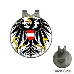 Coat Of Arms Of Austria Hat Clips With Golf Markers