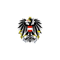 Coat Of Arms Of Austria Shower Curtain 48  X 72  (small) 