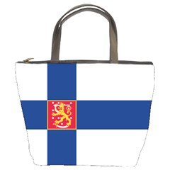 State Flag Of Finland  Bucket Bags