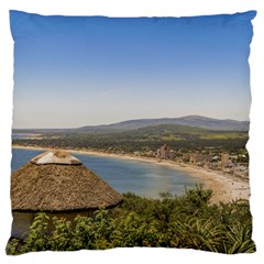 Landscape Aerial View Piriapolis Uruguay Large Cushion Case (two Sides) by dflcprints