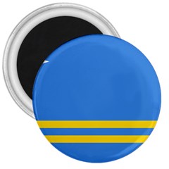 Flag Of Aruba 3  Magnets