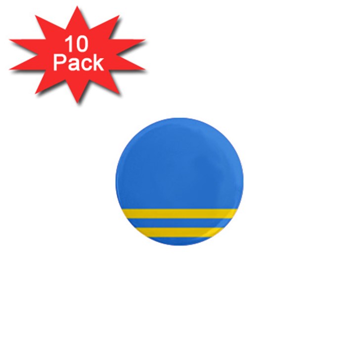 Flag of Aruba 1  Mini Magnet (10 pack) 