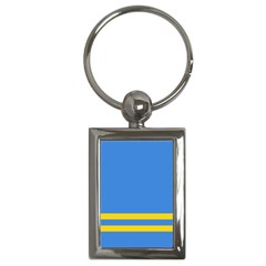 Flag Of Aruba Key Chains (rectangle) 