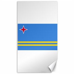 Flag Of Aruba Canvas 40  X 72  