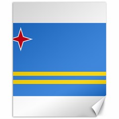 Flag Of Aruba Canvas 11  X 14  