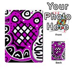 Magenta high art abstraction Multi-purpose Cards (Rectangle)  Front 48