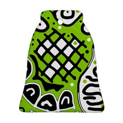 Green high art abstraction Ornament (Bell) 