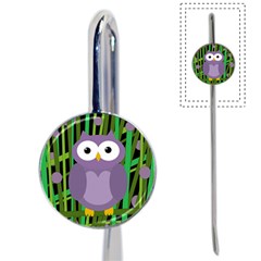 Purple owl Book Mark