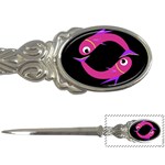 Magenta fishes Letter Openers Front