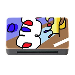 Abstract Comic Memory Card Reader With Cf by Valentinaart