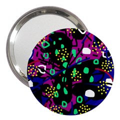 Abstract Colorful Chaos 3  Handbag Mirrors by Valentinaart