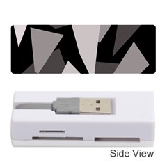 Simple Gray Abstraction Memory Card Reader (stick)  by Valentinaart