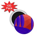 Purple and orange landscape 1.75  Magnets (100 pack)  Front