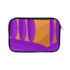 Orange And Purple Landscape Apple Ipad Mini Zipper Cases by Valentinaart