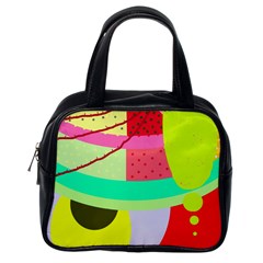 Colorful Abstraction By Moma Classic Handbags (one Side) by Valentinaart