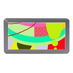 Colorful Abstraction By Moma Memory Card Reader (mini) by Valentinaart