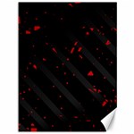 Black and red Canvas 36  x 48   35.26 x46.15  Canvas - 1