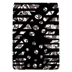 Gray Abstract Design Flap Covers (s)  by Valentinaart