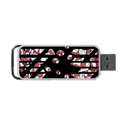 Red Freedam Portable Usb Flash (two Sides) by Valentinaart