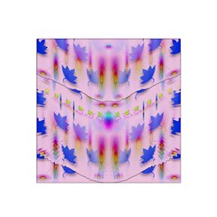 Rainbows And Leaf In The Moonshine Satin Bandana Scarf by pepitasart