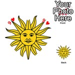 Uruguay Sun of May Playing Cards 54 (Heart)  Front - Heart9