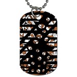 Brown freedom  Dog Tag (One Side) Front