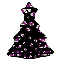 Magenta Freedom Ornament (christmas Tree) by Valentinaart