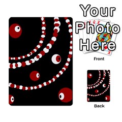 Red Pearls Multi-purpose Cards (rectangle) 