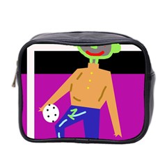 Goalkeeper Mini Toiletries Bag 2-side by Valentinaart