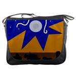 Decorative abstraction Messenger Bags Front