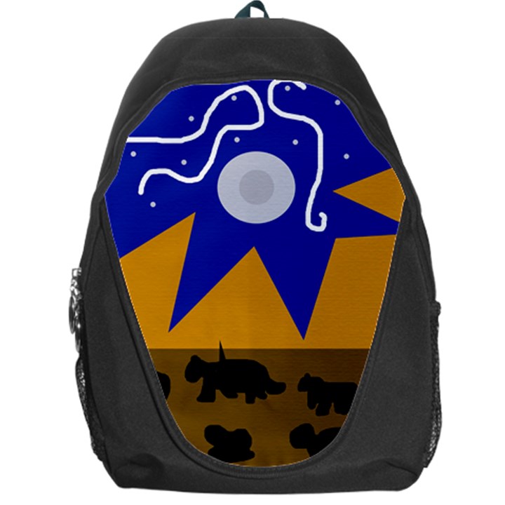 Decorative abstraction Backpack Bag