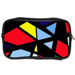 Colorful Geomeric Desing Toiletries Bags by Valentinaart